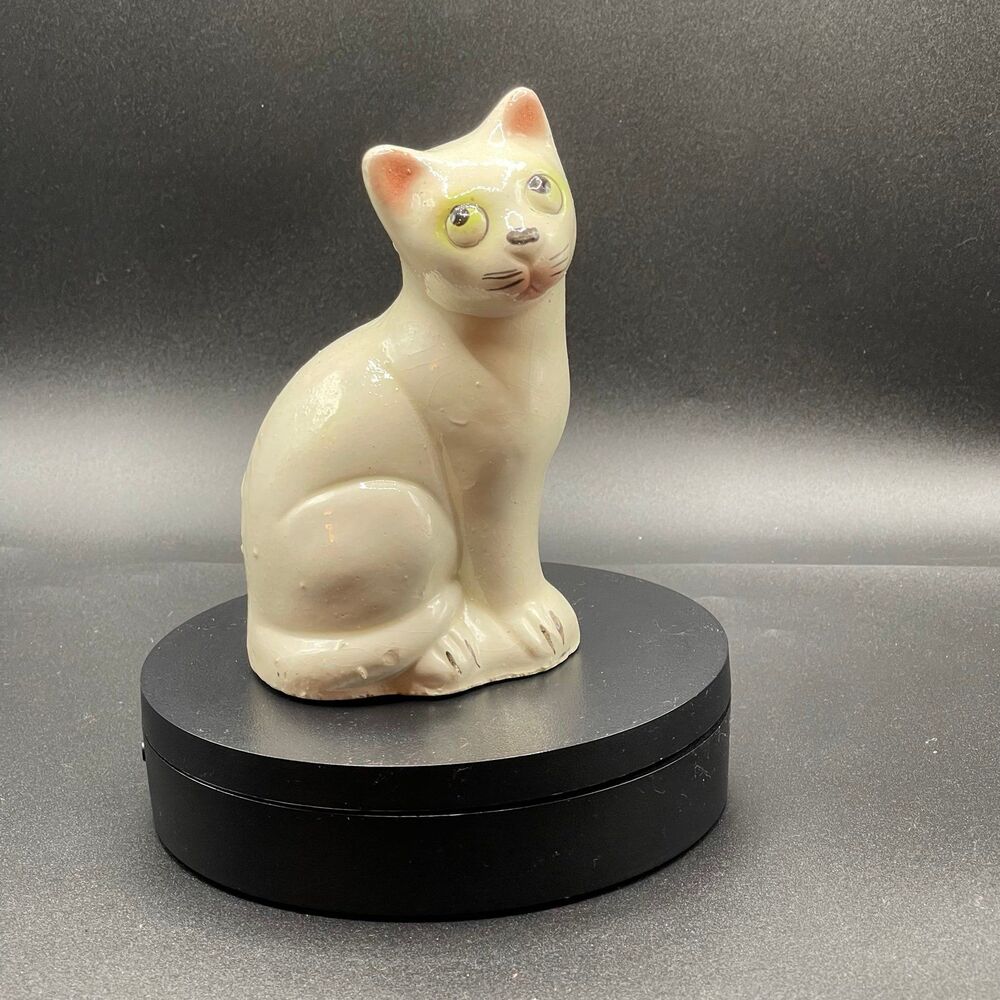 Vintage ceramic Cat statue